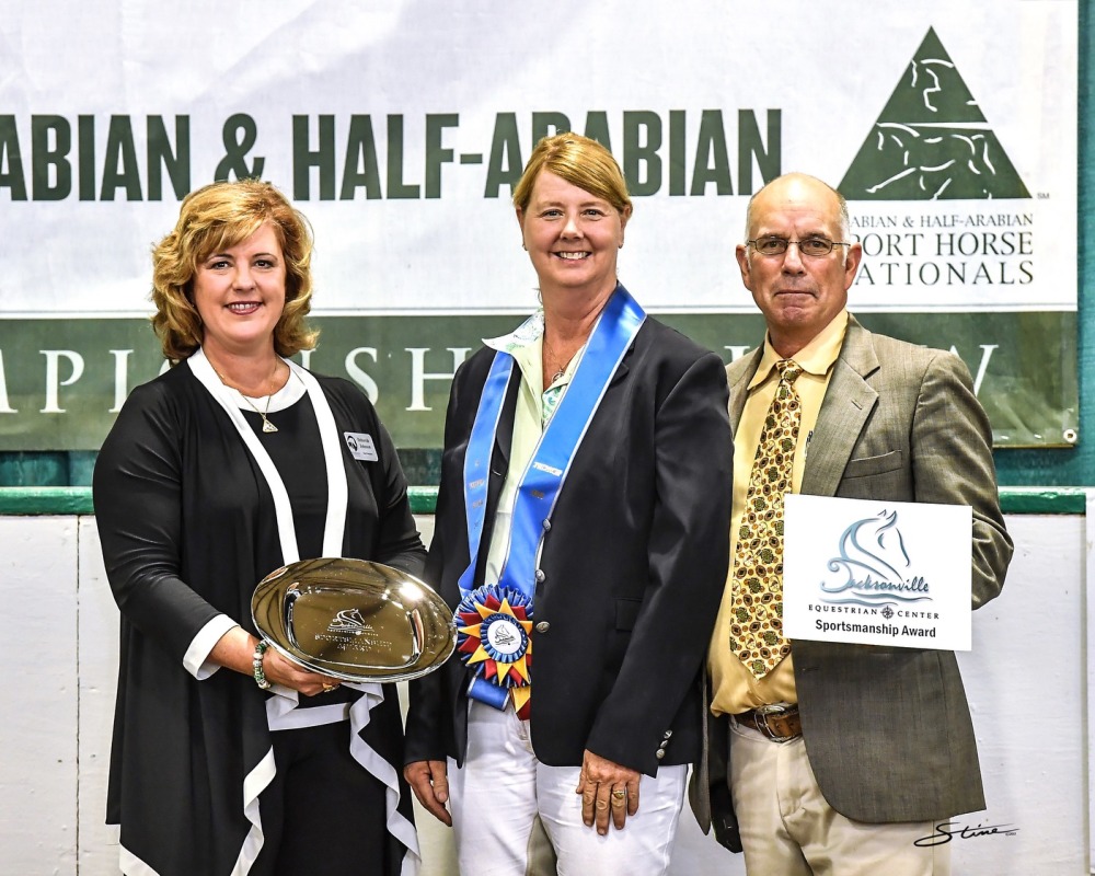 Jacksonville Equestrian Center Sportsmanship Award for Staying