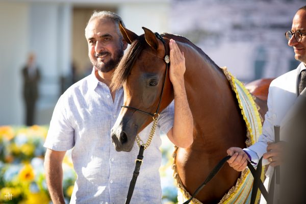 heikh Mohammed with Durrat Albidayer. Credit Henrike Hörmann