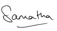 Samantha signature